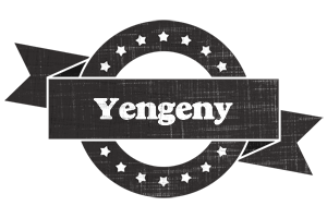 Yengeny grunge logo