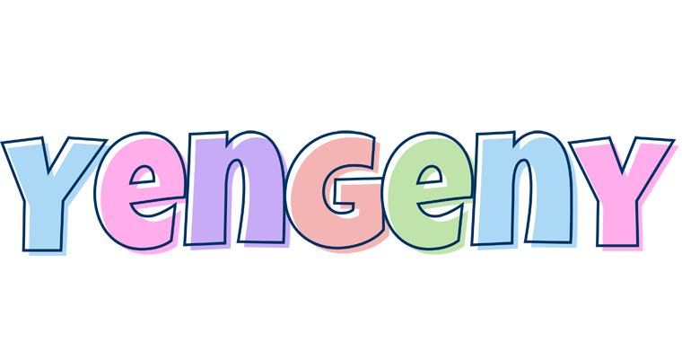 Yengeny pastel logo