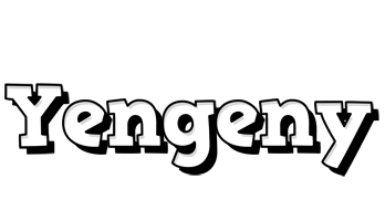 Yengeny snowing logo