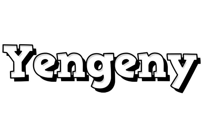 Yengeny snowing logo