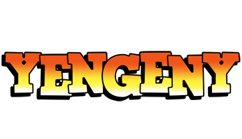 Yengeny sunset logo