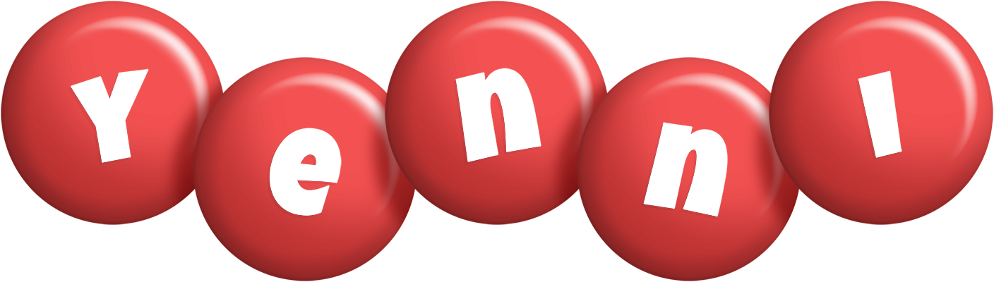 Yenni candy-red logo