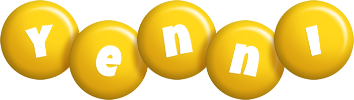 Yenni candy-yellow logo
