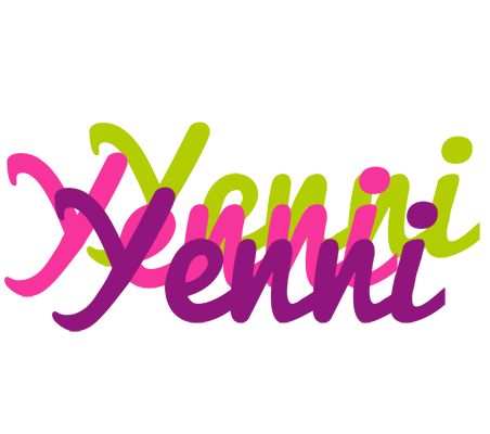 Yenni flowers logo