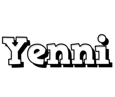 Yenni snowing logo