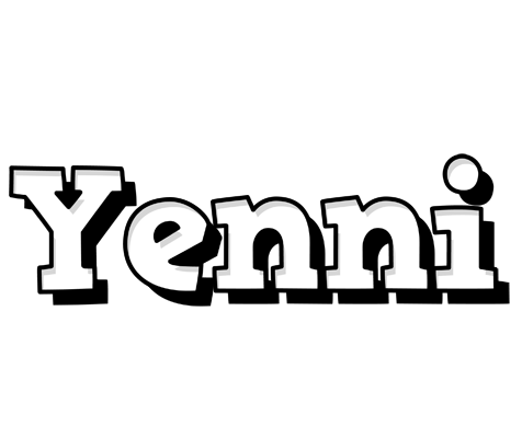 Yenni snowing logo