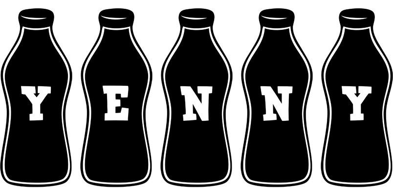 Yenny bottle logo