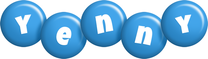Yenny candy-blue logo
