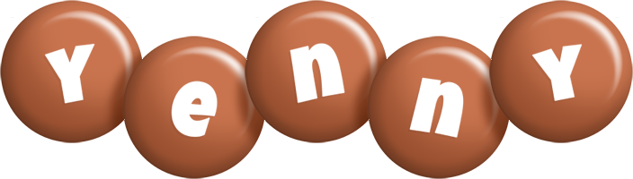 Yenny candy-brown logo