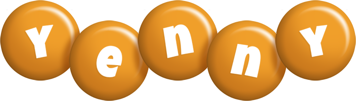 Yenny candy-orange logo