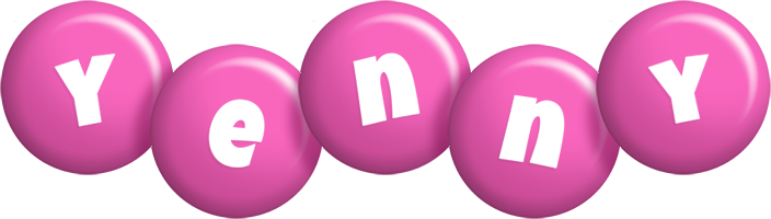 Yenny candy-pink logo