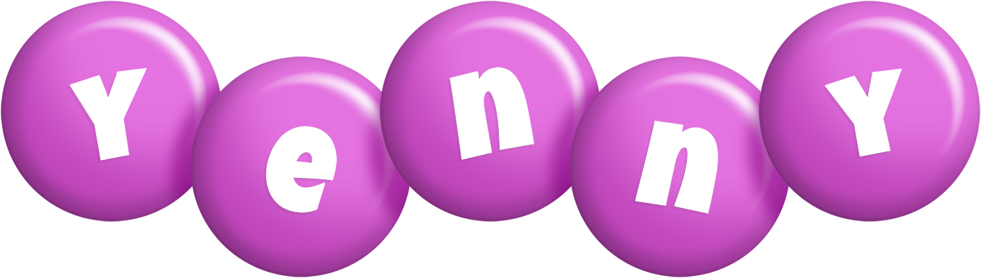 Yenny candy-purple logo