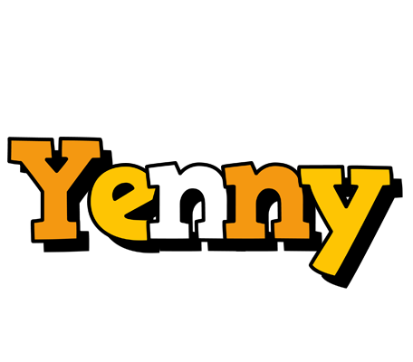 Yenny cartoon logo