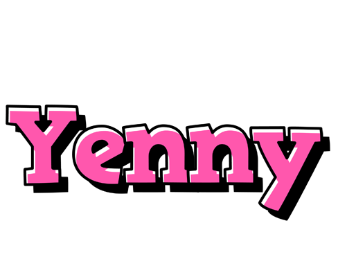 Yenny girlish logo