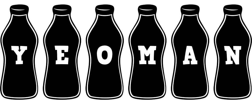 Yeoman bottle logo