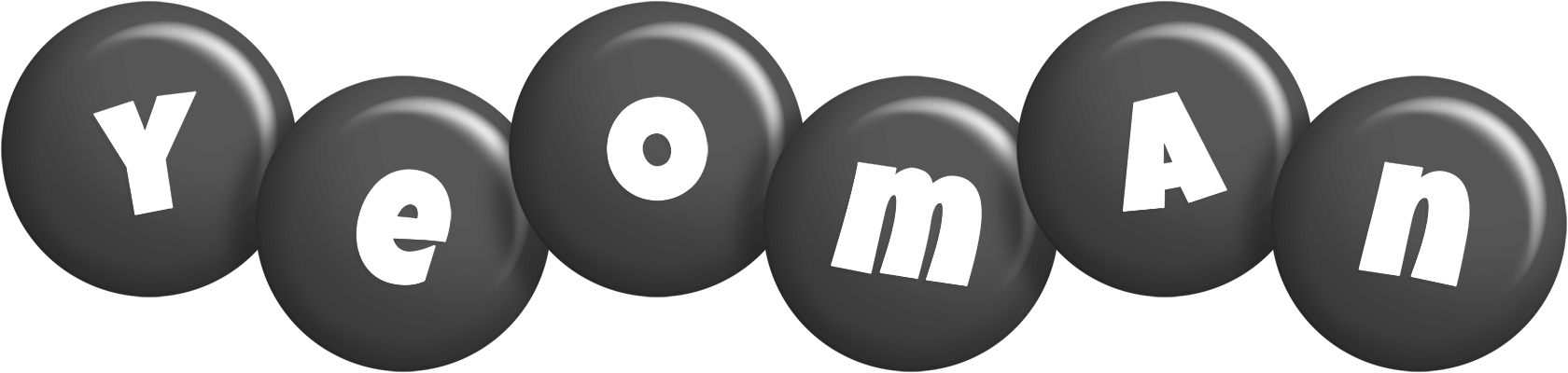 Yeoman candy-black logo