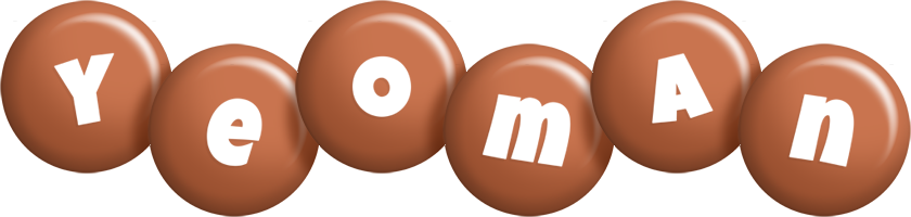 Yeoman candy-brown logo