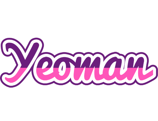 Yeoman cheerful logo
