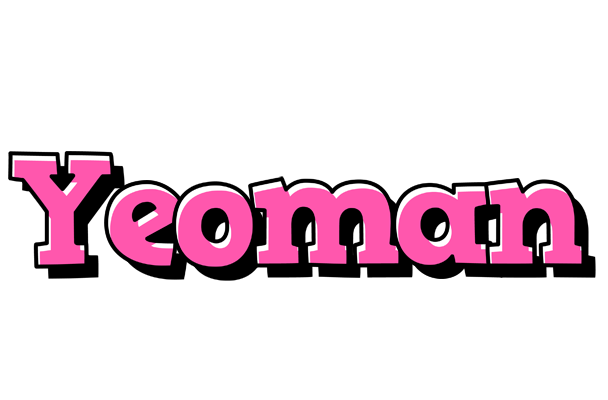 Yeoman girlish logo