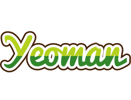 Yeoman golfing logo