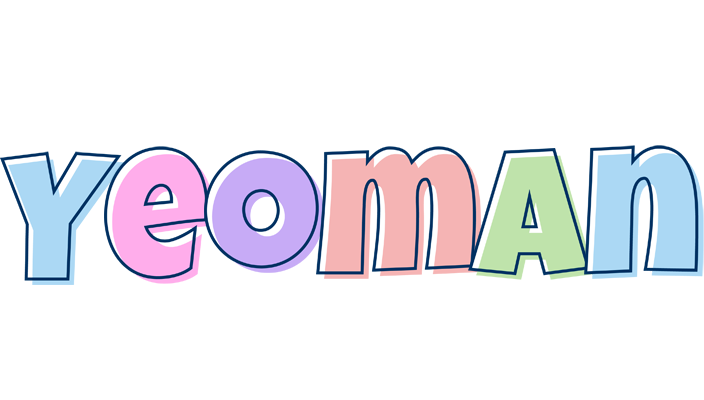 Yeoman pastel logo