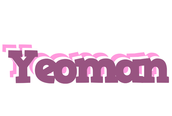 Yeoman relaxing logo