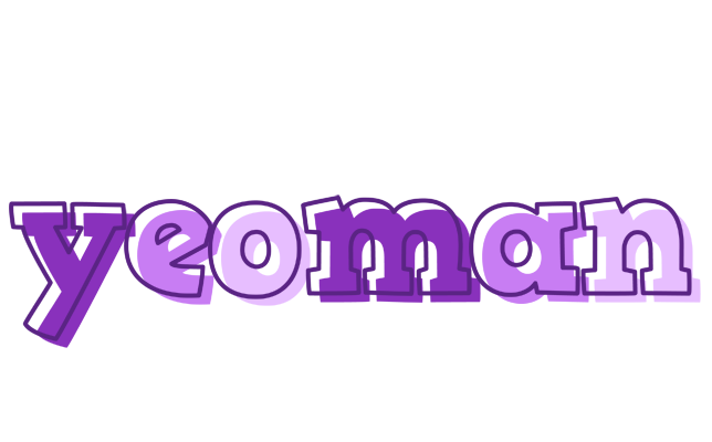 Yeoman sensual logo