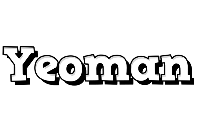 Yeoman snowing logo