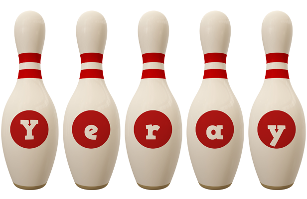 Yeray bowling-pin logo