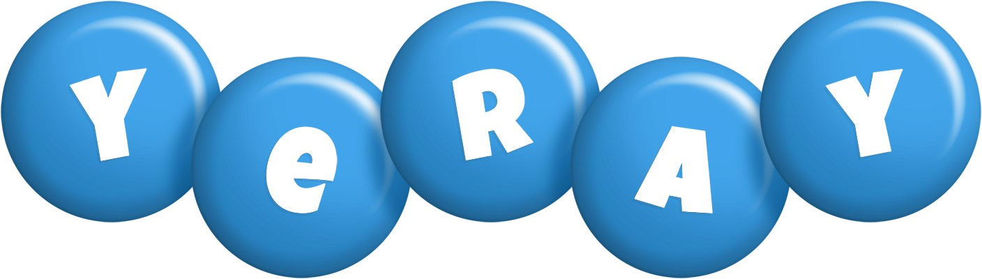 Yeray candy-blue logo