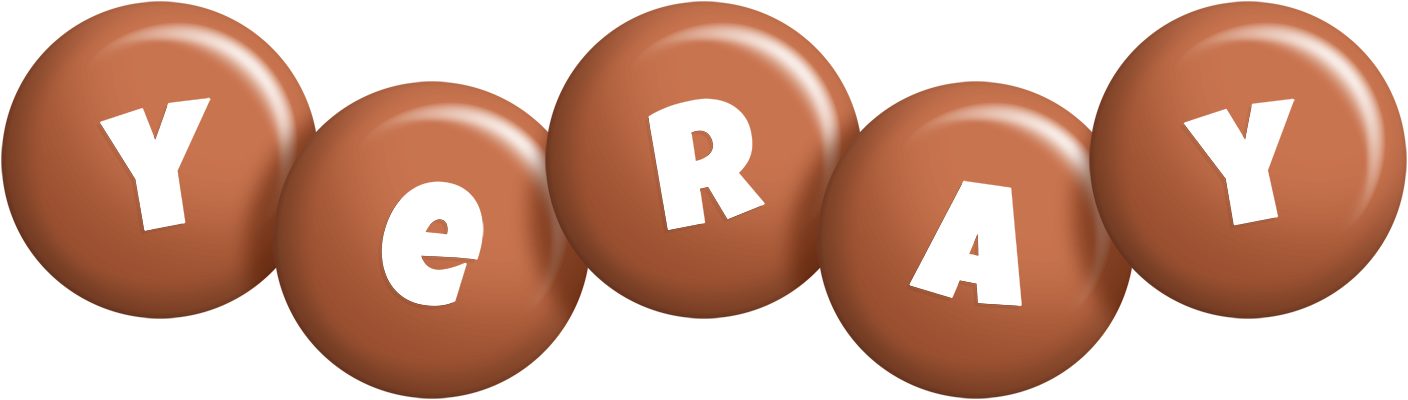 Yeray candy-brown logo