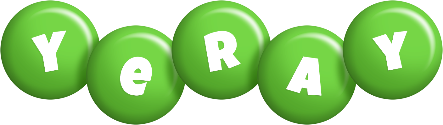 Yeray candy-green logo