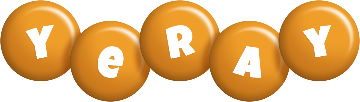 Yeray candy-orange logo