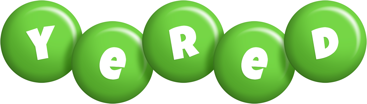 Yered candy-green logo