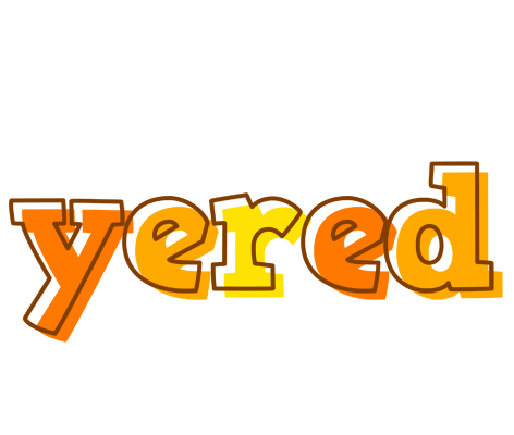 Yered desert logo