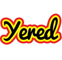 Yered flaming logo