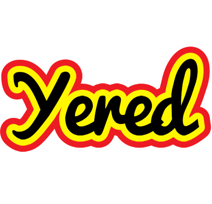Yered flaming logo