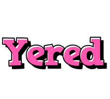Yered girlish logo
