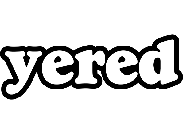 Yered panda logo
