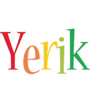 Yerik birthday logo