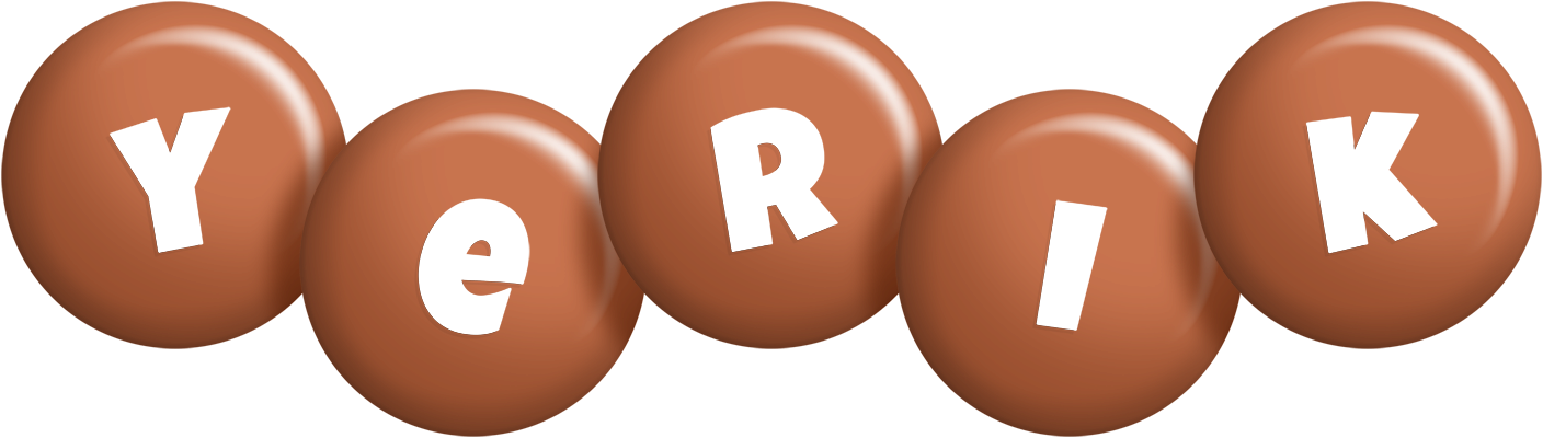Yerik candy-brown logo