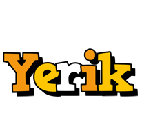 Yerik cartoon logo