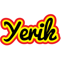 Yerik flaming logo