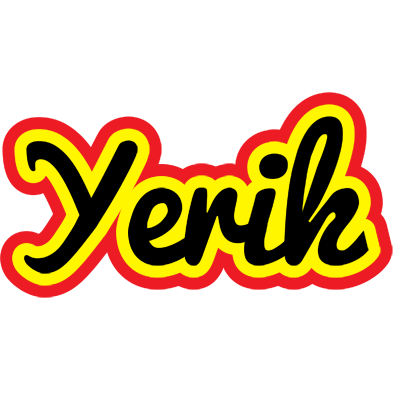 Yerik flaming logo