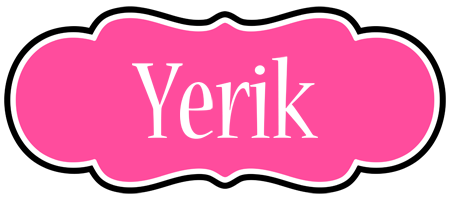 Yerik invitation logo