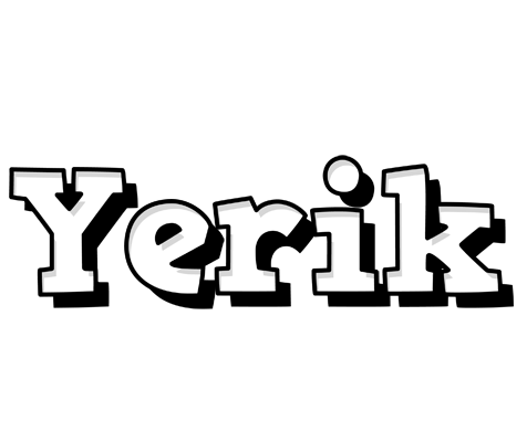 Yerik snowing logo