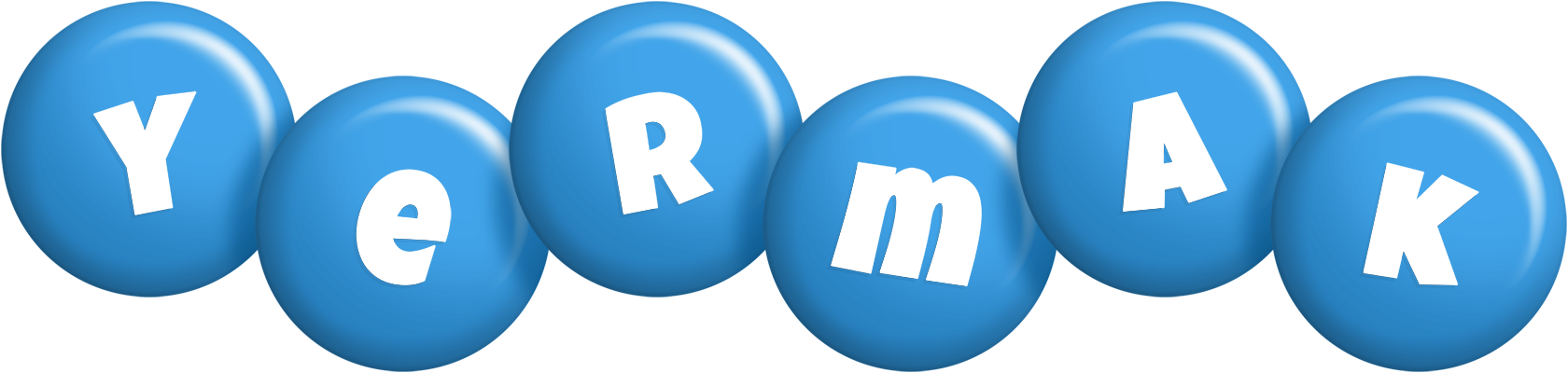 Yermak candy-blue logo