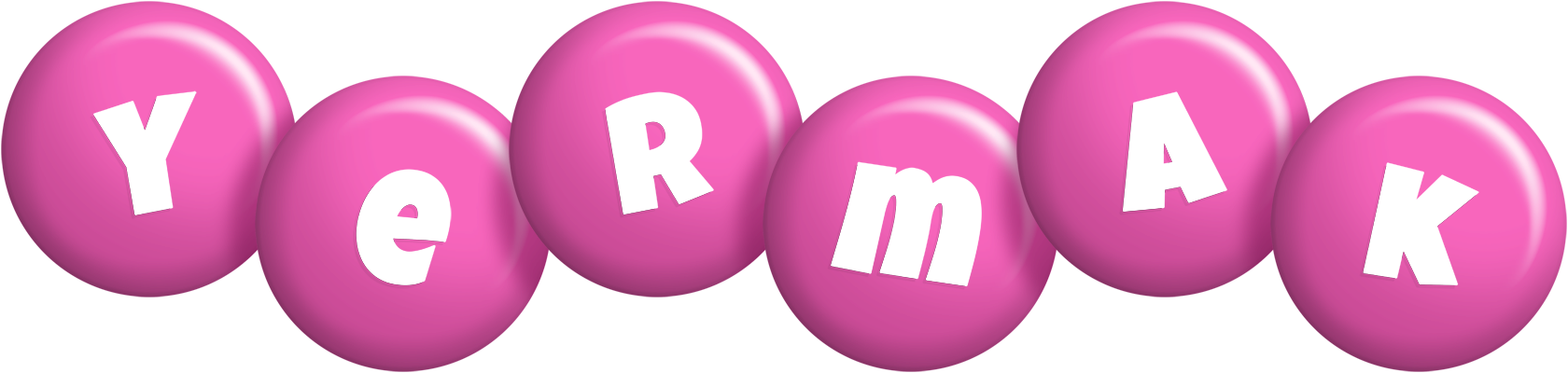 Yermak candy-pink logo