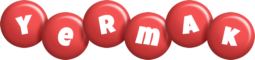 Yermak candy-red logo