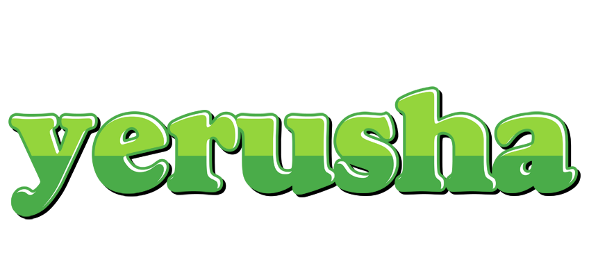 Yerusha apple logo